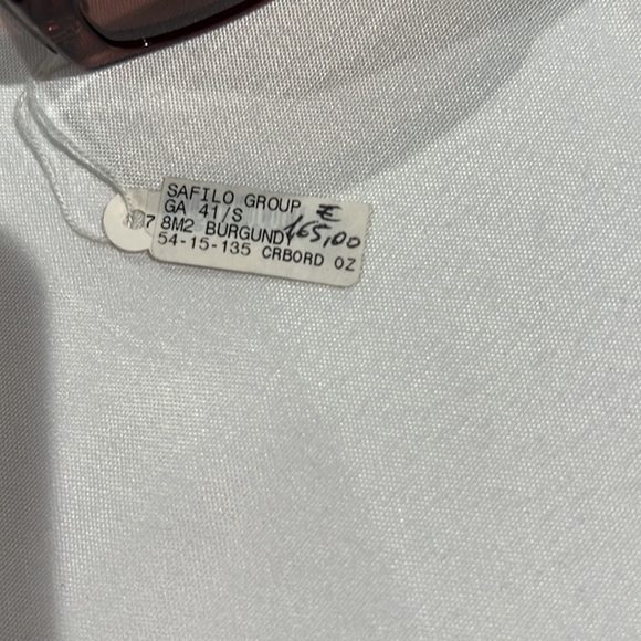 Giorgio Armani Burgundy sunglasses. NWT. - Picture 6 of 12